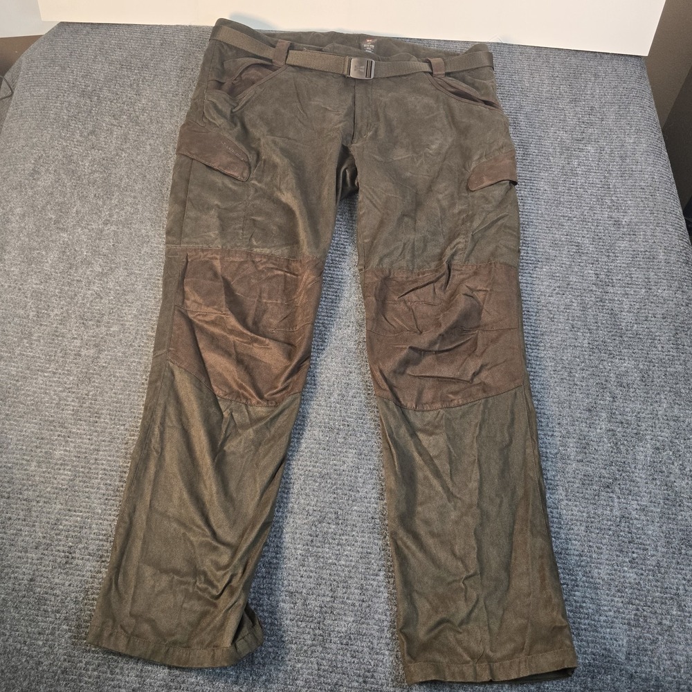 Hillman Hunting Pants Men 3XL 44-46 Olive Brown Cargo Tactical Outdoor Hiking